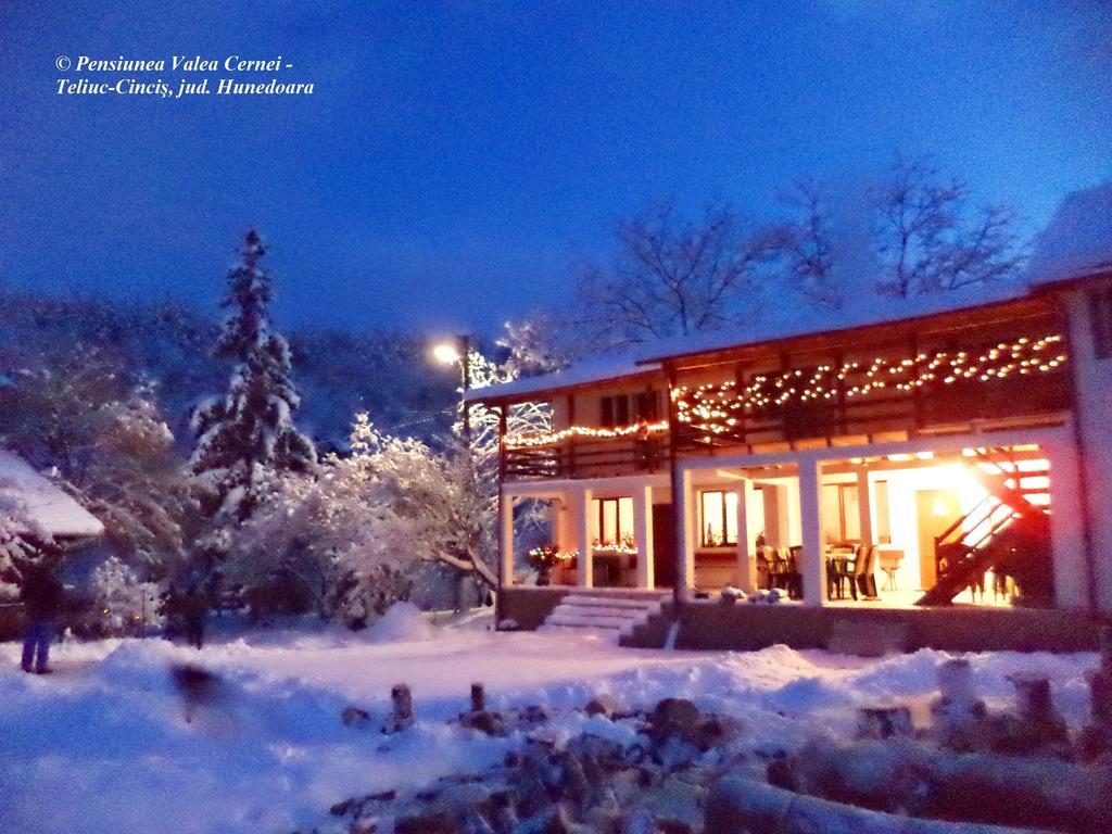 Pensiunea Valea Cernei Teliucu Inferior Buitenkant foto
